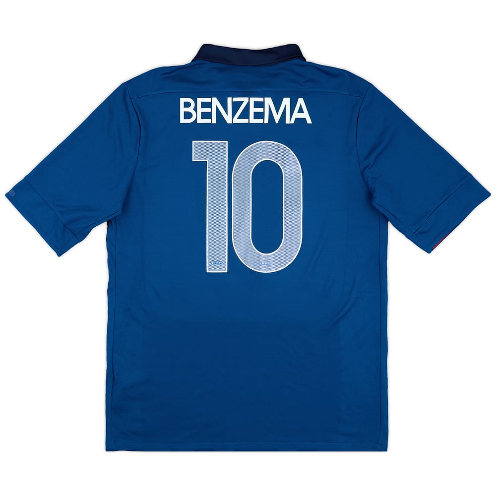 2011-12 France Home Shirt Benzema #10