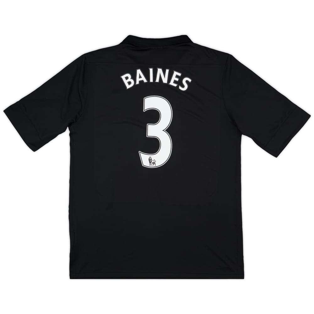 2012-13 Everton Away Shirt Baines #3 - 9/10 - (L)