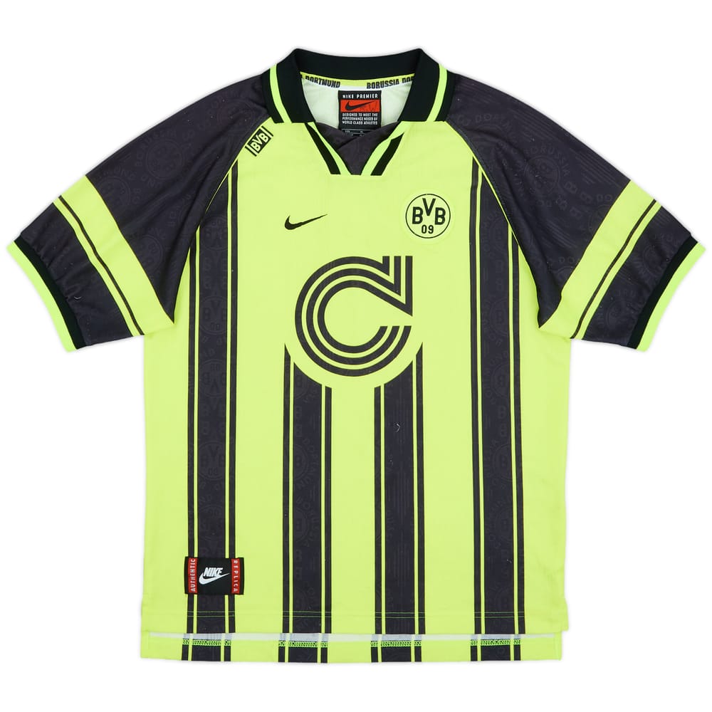 1996-97 Borussia Dortmund European Away Shirt - 6/10 - (XL.Boys)