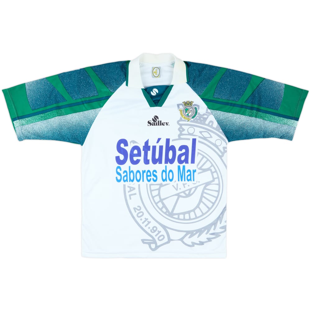 2000-01 Vitoria de Setubal Match Issue Away Shirt Paulo Filipe #2