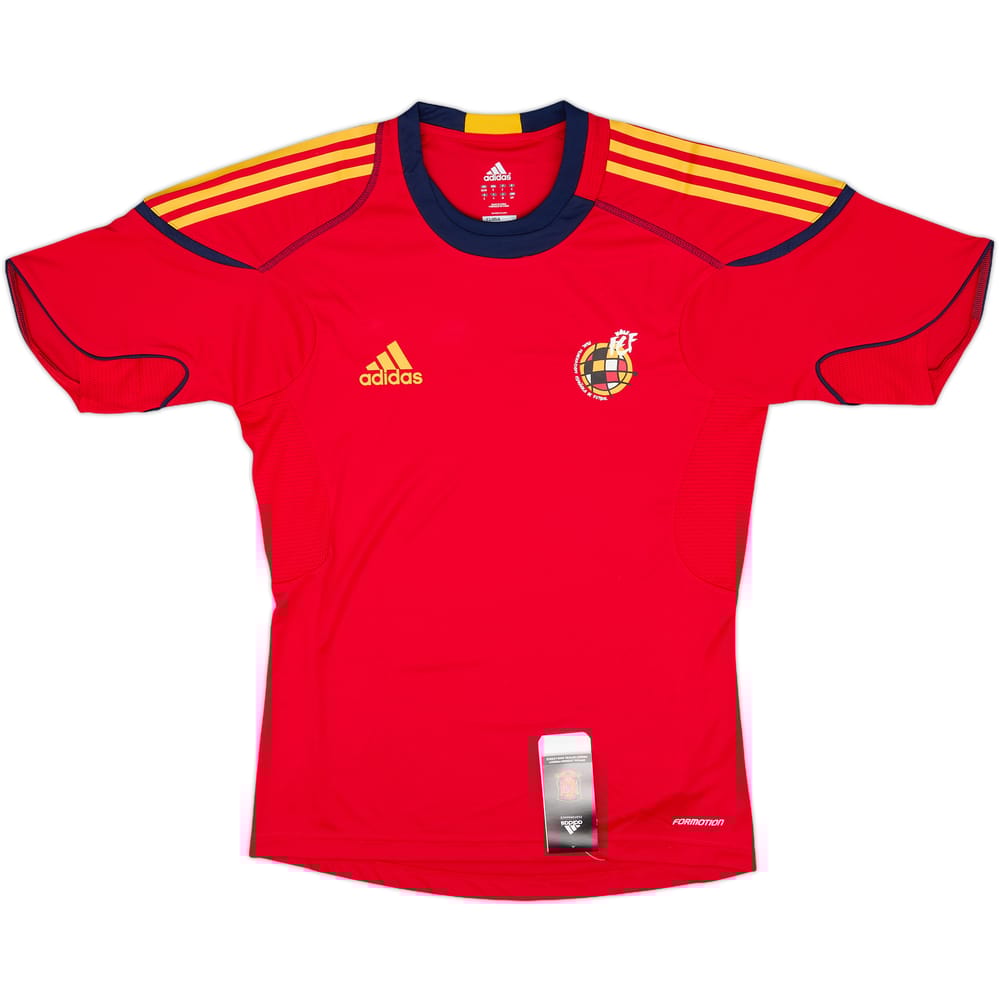 2010-11 Spain adidas Formotion Training Shirt (S)