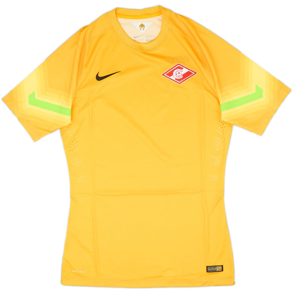 2014-15 Spartak Moscow Authentic GK S/S Shirt - 9/10 - (M)