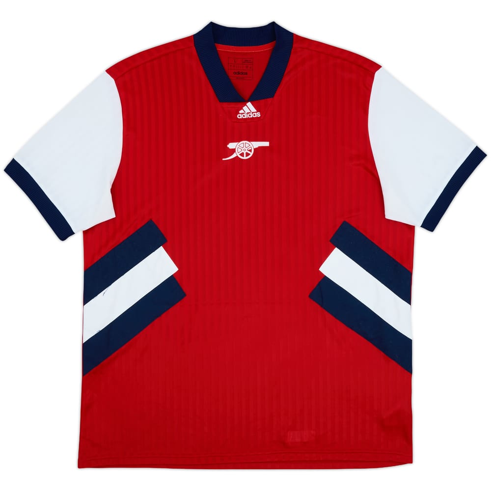 2022-23 Arsenal adidas Icons Retro Training Shirt - 9/10 - (L)