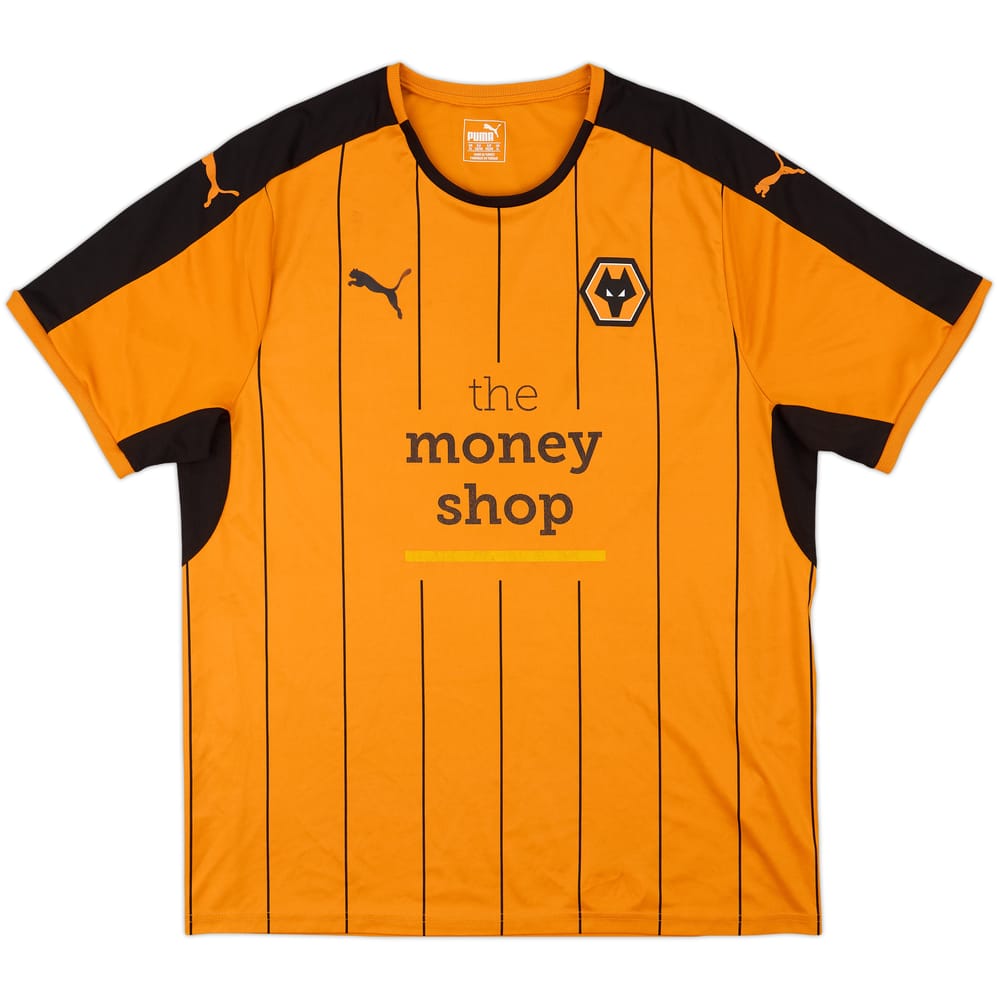 2016-17 Wolves Home Shirt - 7/10 - (XL)