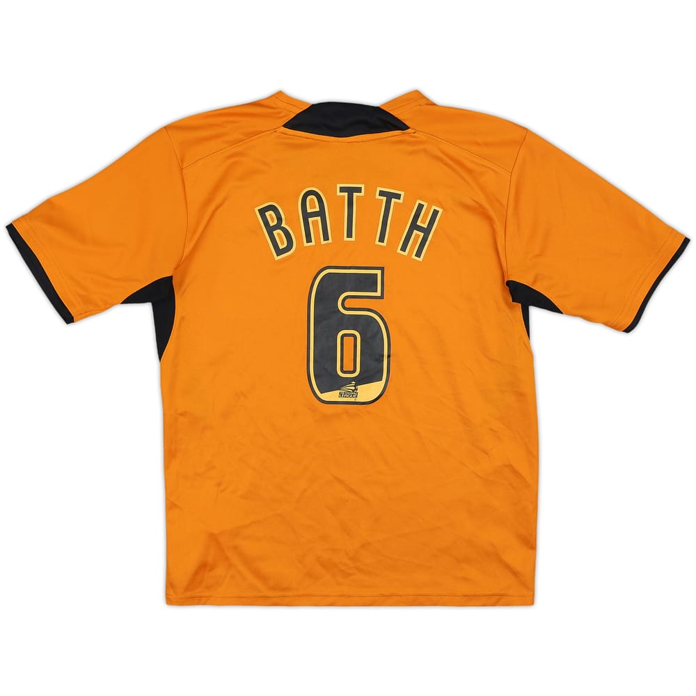 2013-14 Wolves Home Shirt Batth #6 - 10/10 - (L.Boys)
