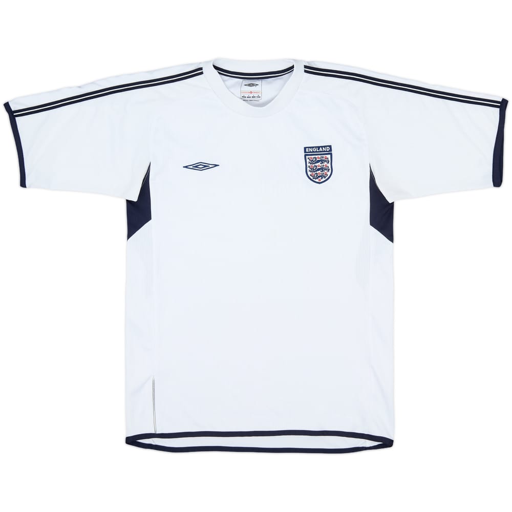 2001-02 England Umbro Training Shirt - 7/10 - (S)
