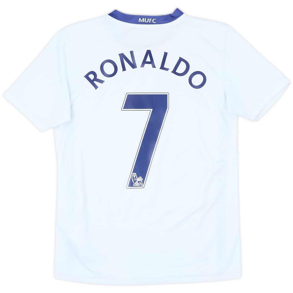 2008-10 Manchester United Away Shirt Ronaldo #7 - 6/10 - (L.Boys)