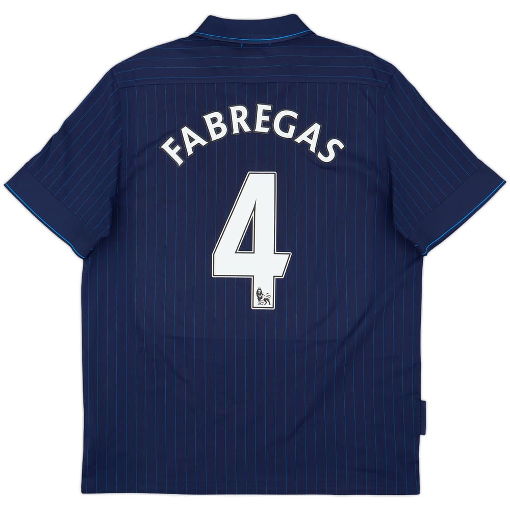 2009-10 Arsenal Away Shirt Fabregas #4 - 8/10 - (L)