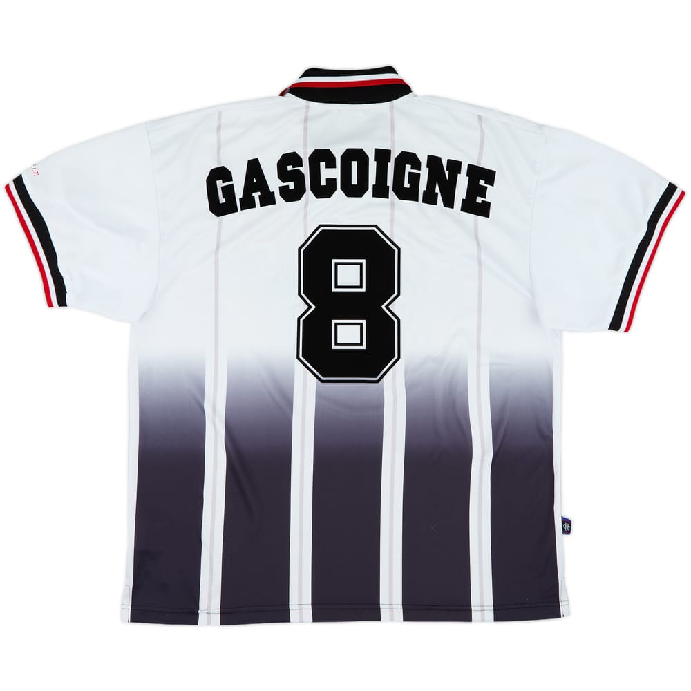1997-99 Rangers Away Shirt Gascoigne #8 - 9/10 - (XXL)