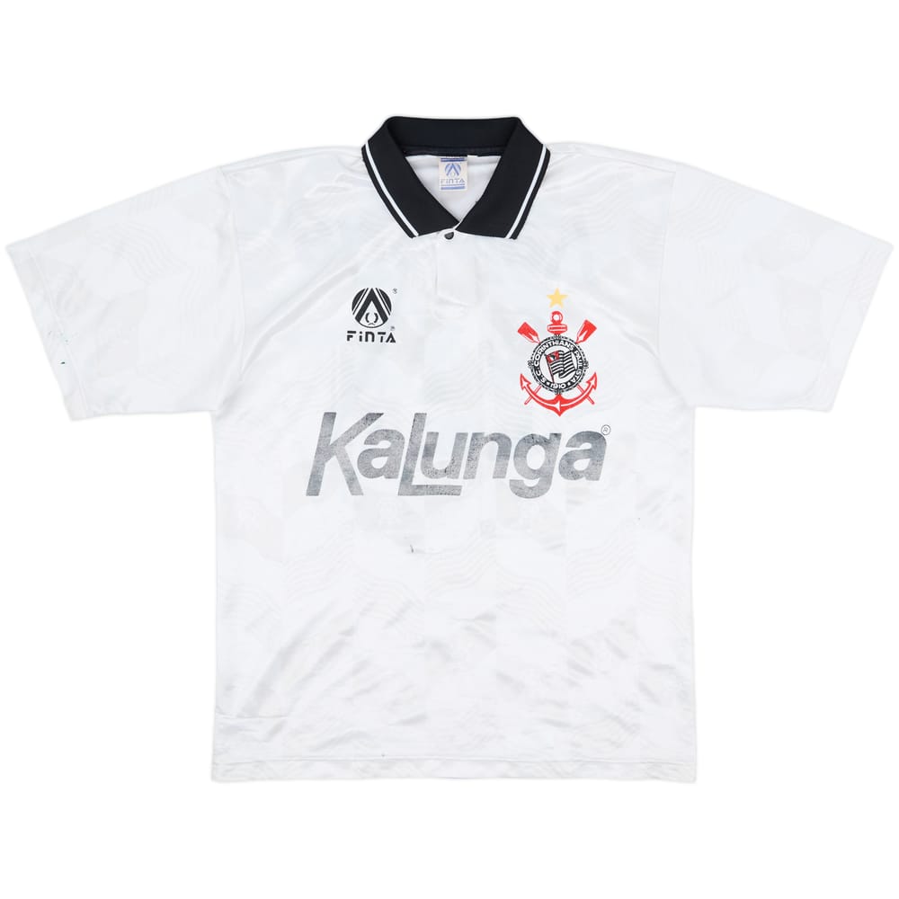 1992-94 Corinthians Home Shirt #10 - 6/10 - (L)