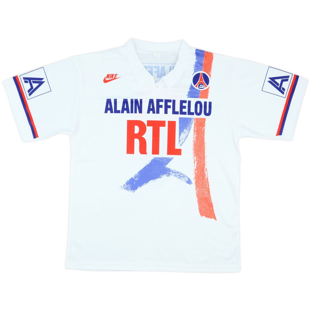 1990-91 Paris Saint-Germain Home Shirt #6 - 9/10 - (L)