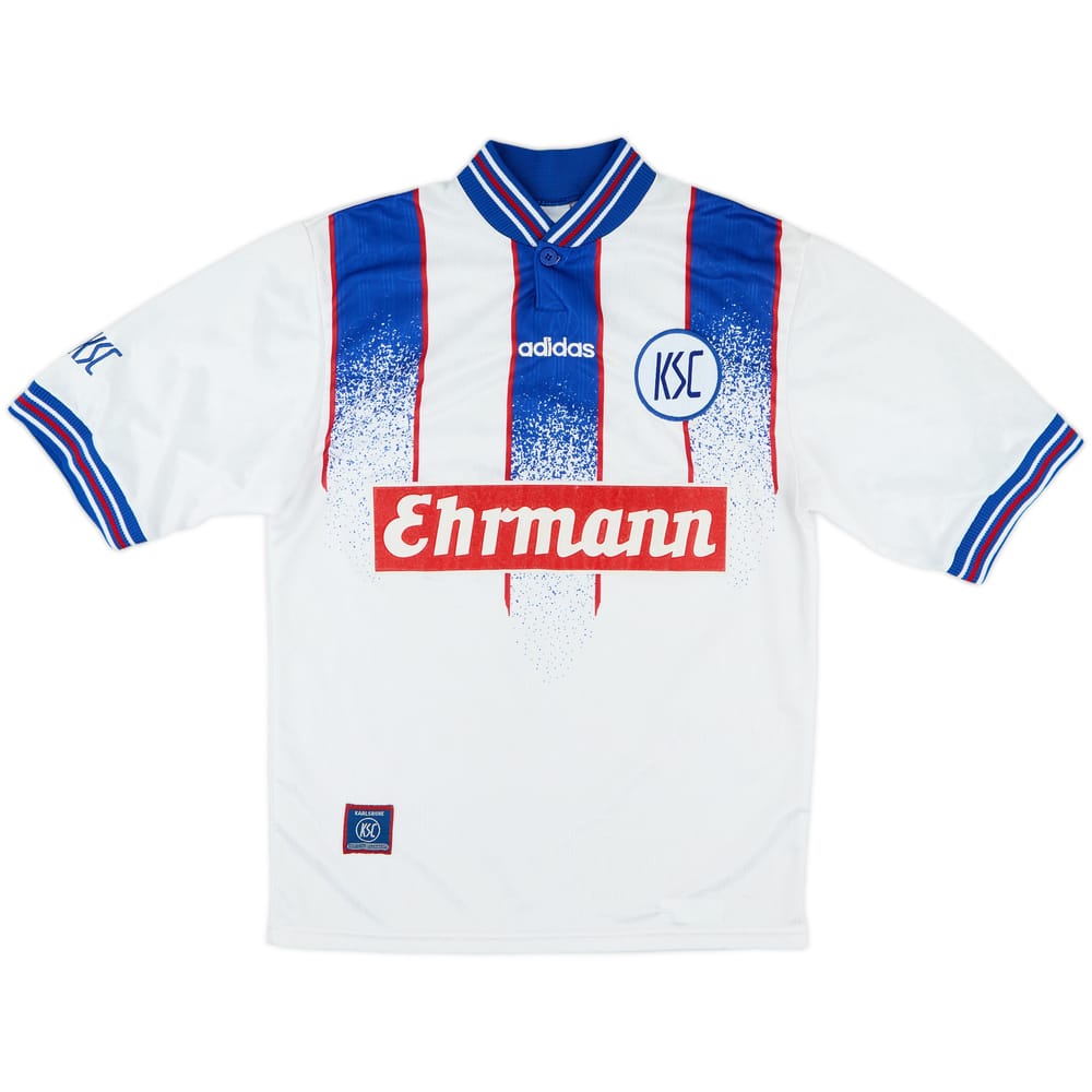 1996-98 Karlsruhe Home Shirt - 8/10 - (S)