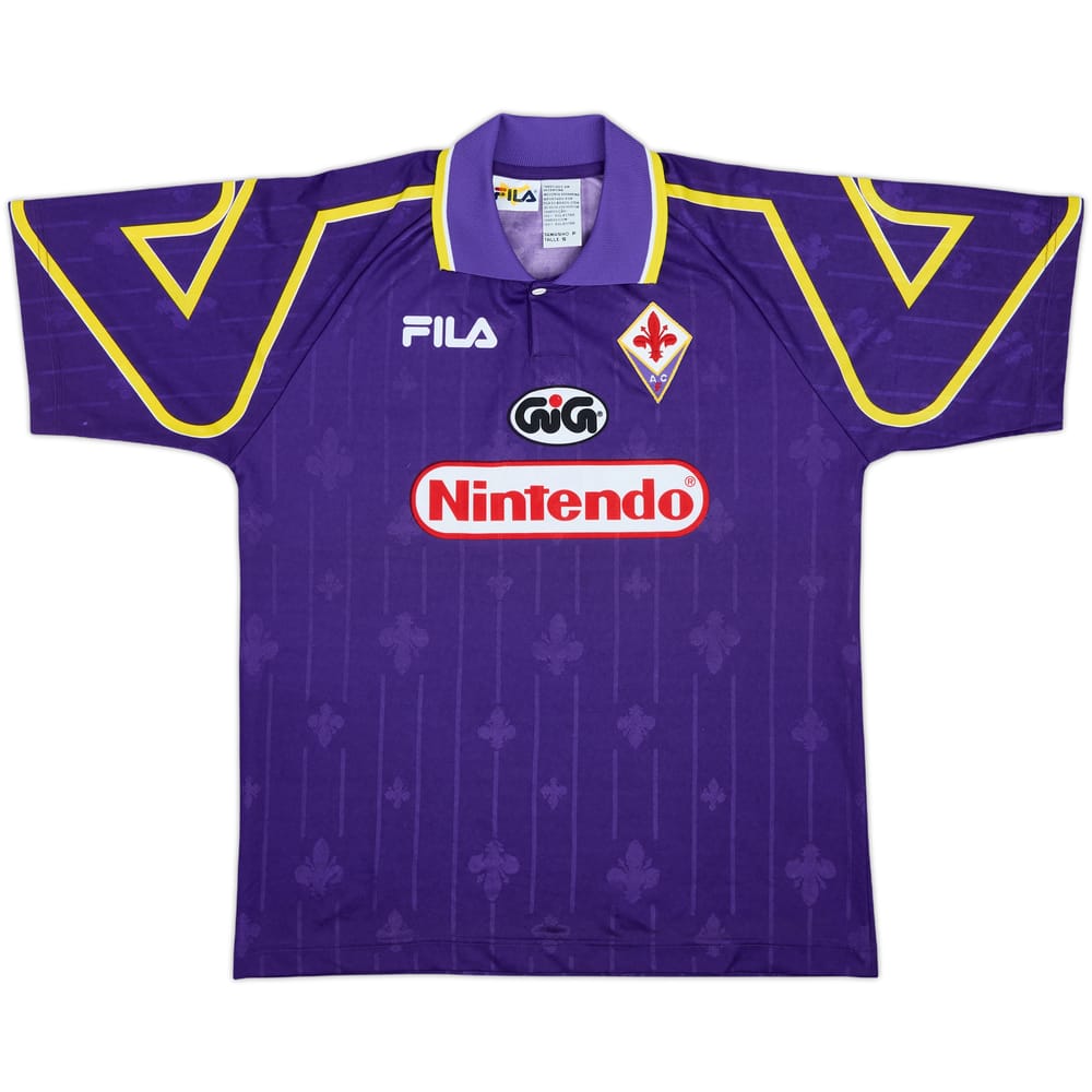 1997-98 Fiorentina Home Shirt - 9/10 - (S)