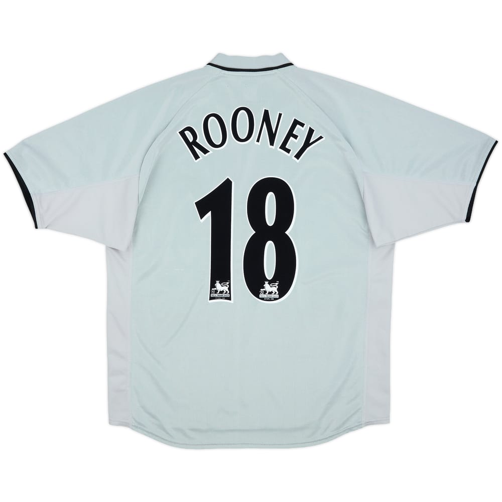 2001-02 Everton Away Shirt Rooney #18 - 7/10 - (M)