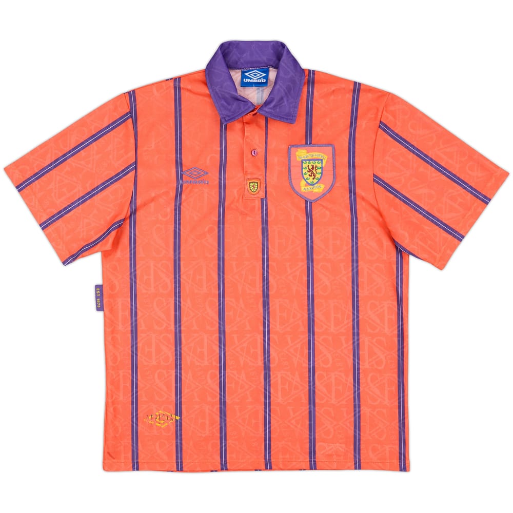 1993-95 Scotland Away Shirt - 8/10 - (L)