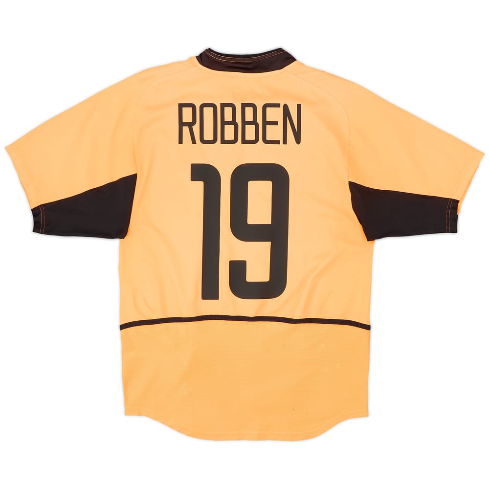 2002-04 Netherlands Home Shirt Robben #19 - 6/10 - (S)