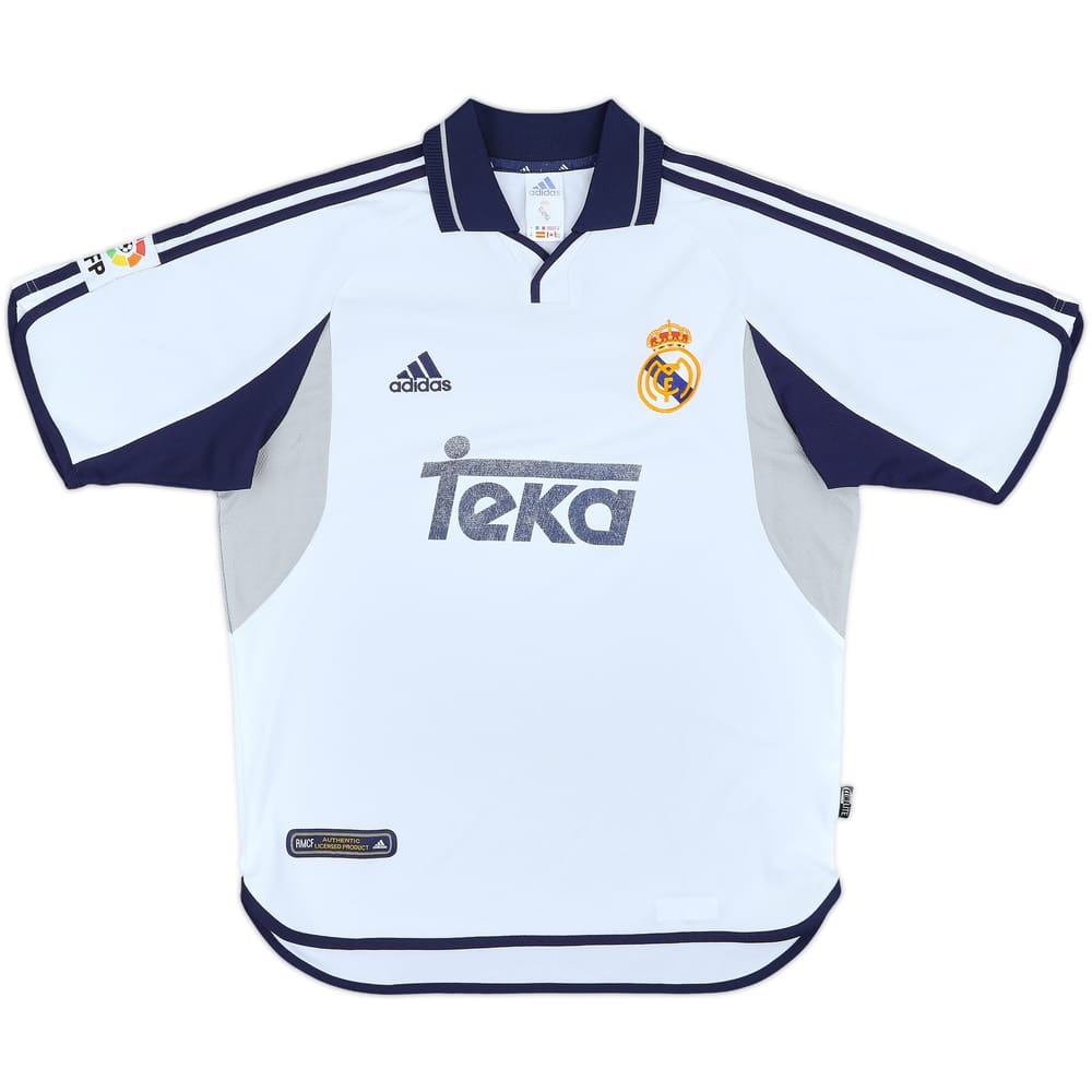 2000-01 Real Madrid Home Shirt - 5/10 - (M)
