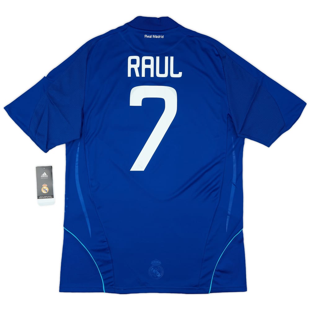 2008-09 Real Madrid Away Shirt Raul #7 (S)