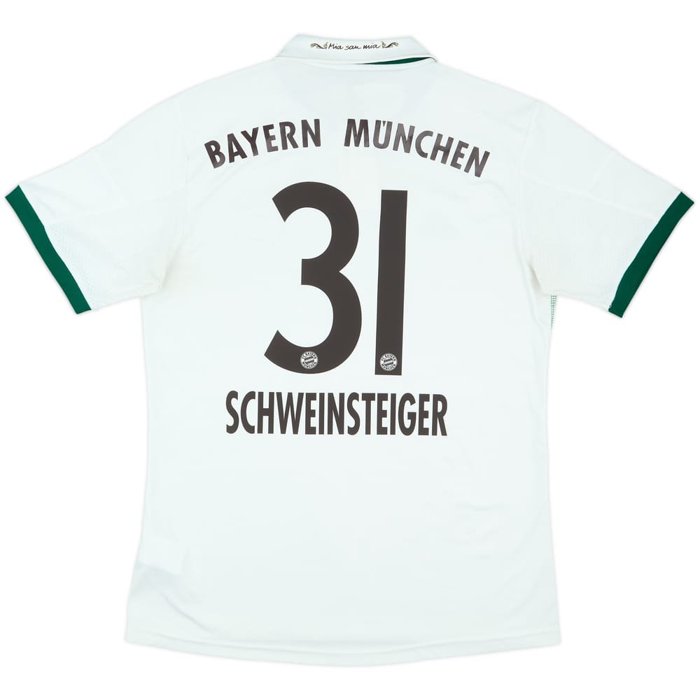 2013-14 Bayern Munich Away Shirt Schweinsteiger #31 - 7/10 - (M)