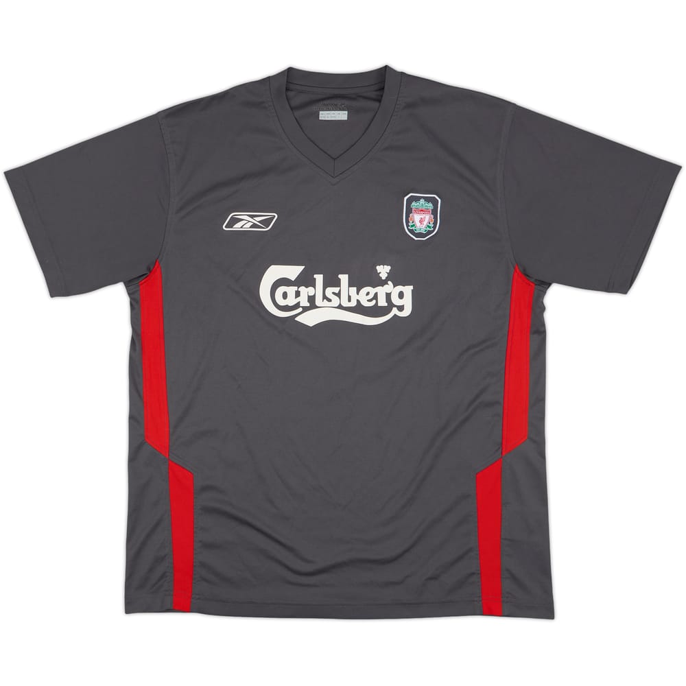 2004-05 Liverpool Reebok Training Shirt - 9/10 - (L)