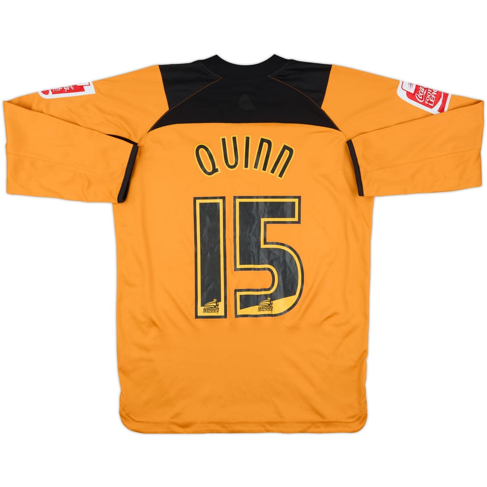 2004-06 Wolves Home L/S Shirt Quinn #15 - 8/10 - (S)