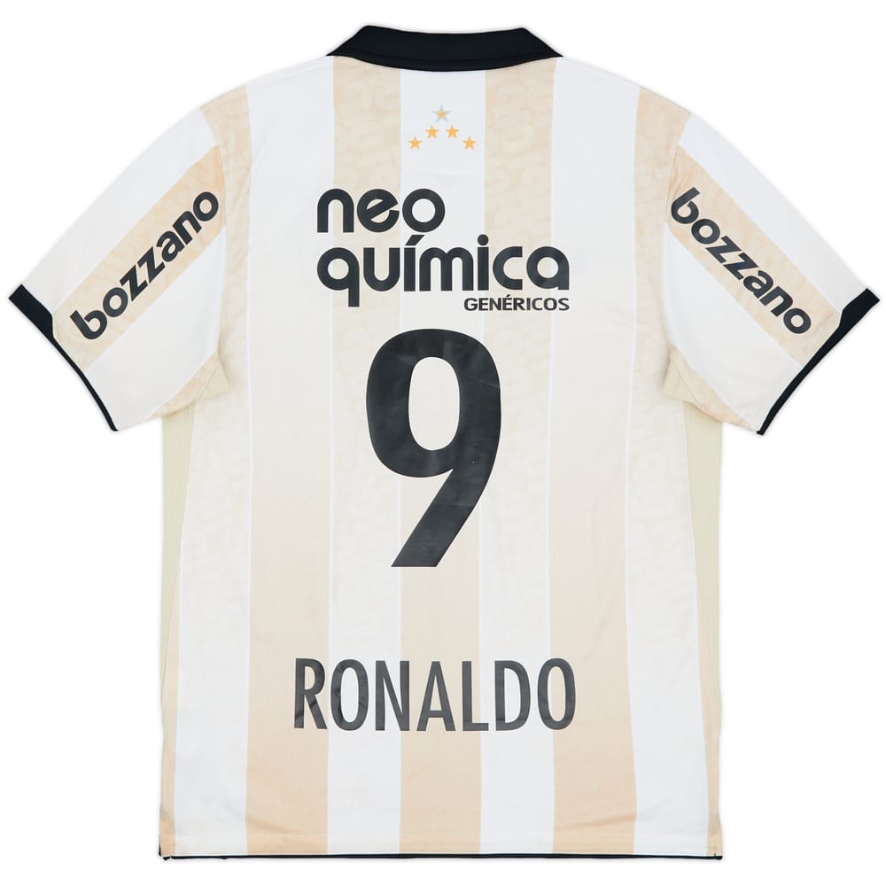 2010 Corinthians '100 Year Anniverary' Shirt Ronaldo #9 - 9/10 - (M)