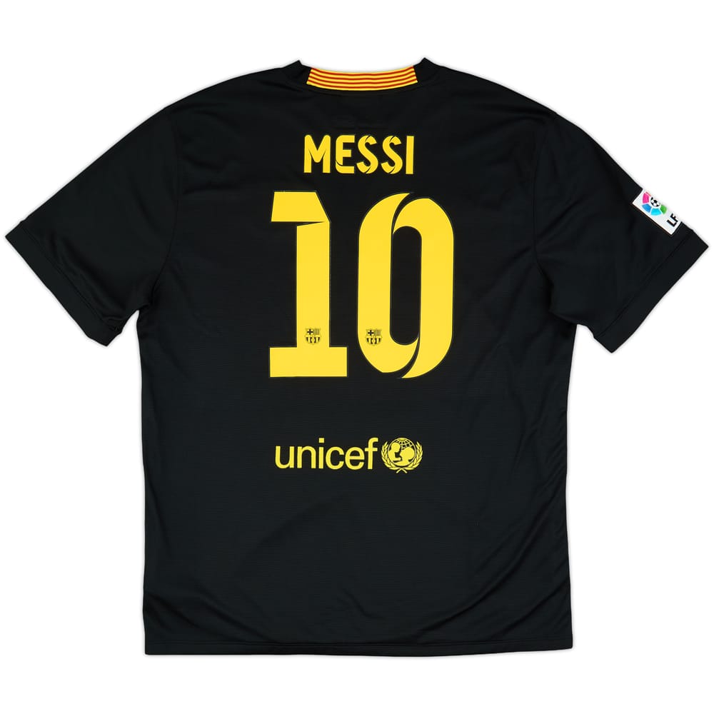 2013-14 Barcelona Third Shirt Messi #10 - 8/10 - (XL)