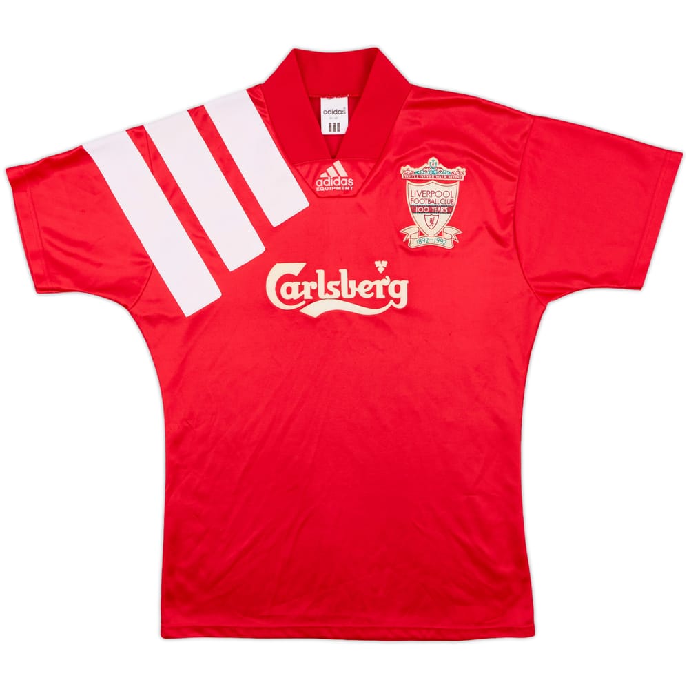 1992-93 Liverpool Centenary Home Shirt - 8/10 - (S)