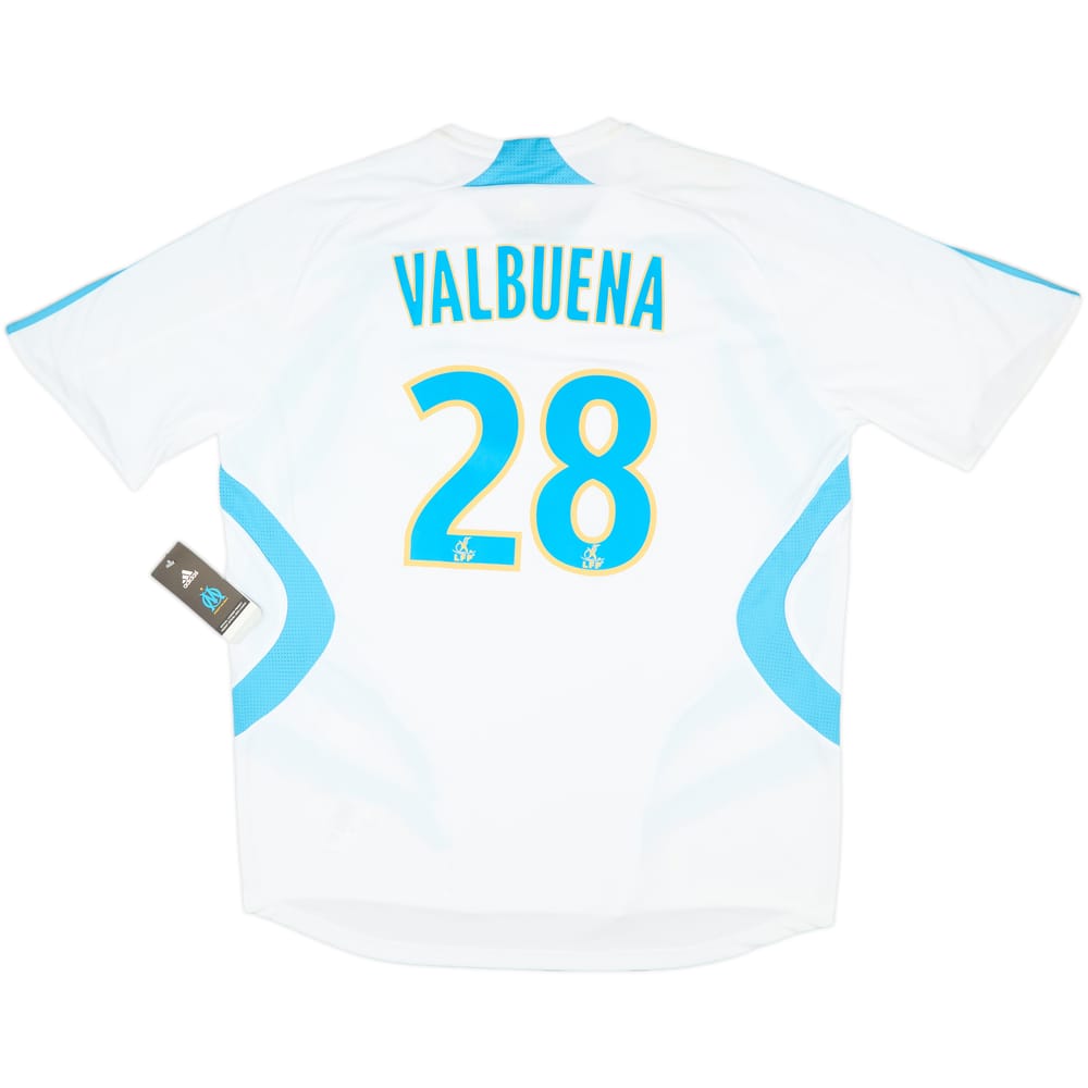 2007-08 Olympique Marseille Home Shirt Valbuena #28 (XL)