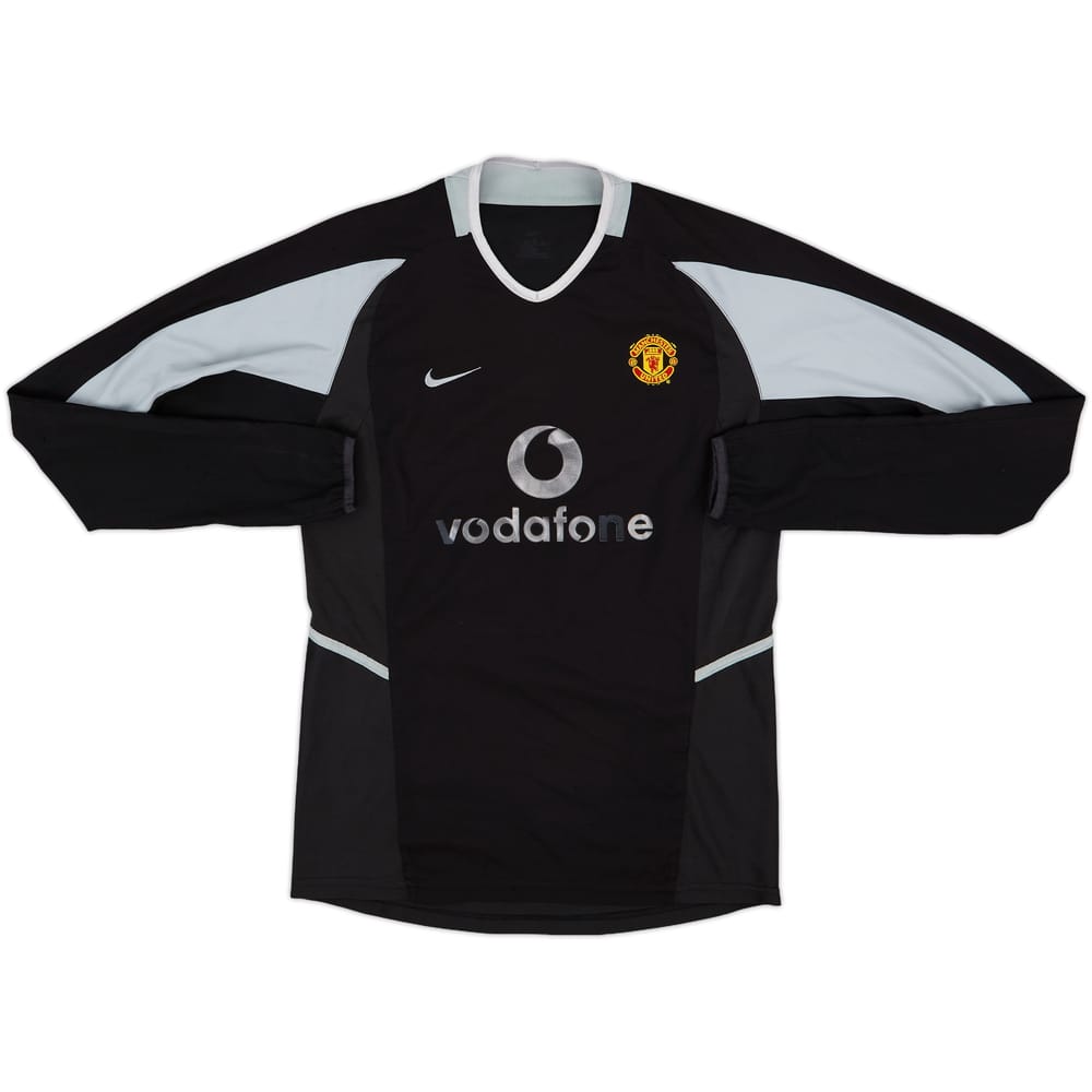 2002-04 Manchester United GK Shirt - 9/10 - (XL.Boys)