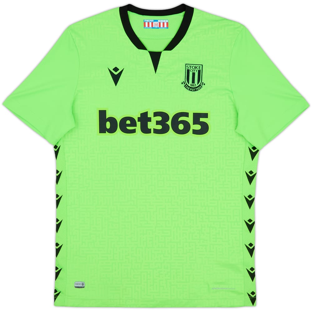 2021-22 Stoke City GK S/S Shirt - 10/10 - (M)