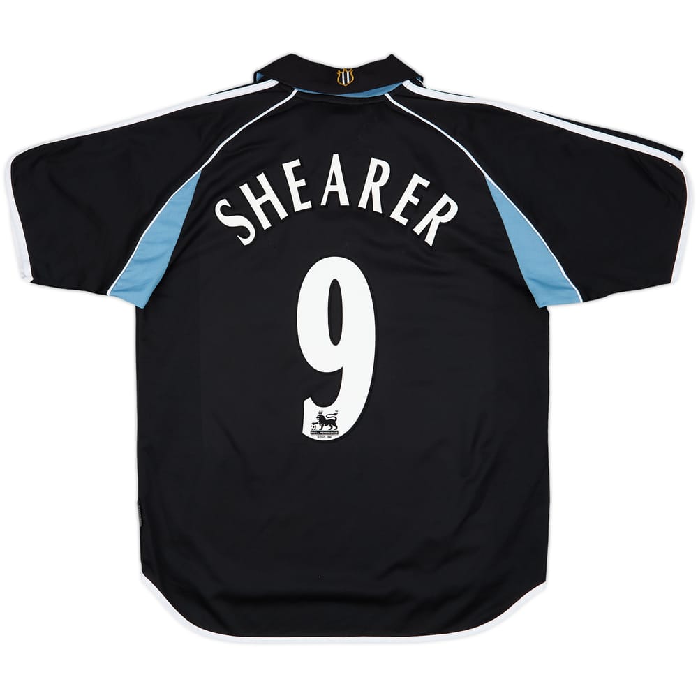 2000-01 Newcastle Away Shirt Shearer #9 - 8/10 - (M)