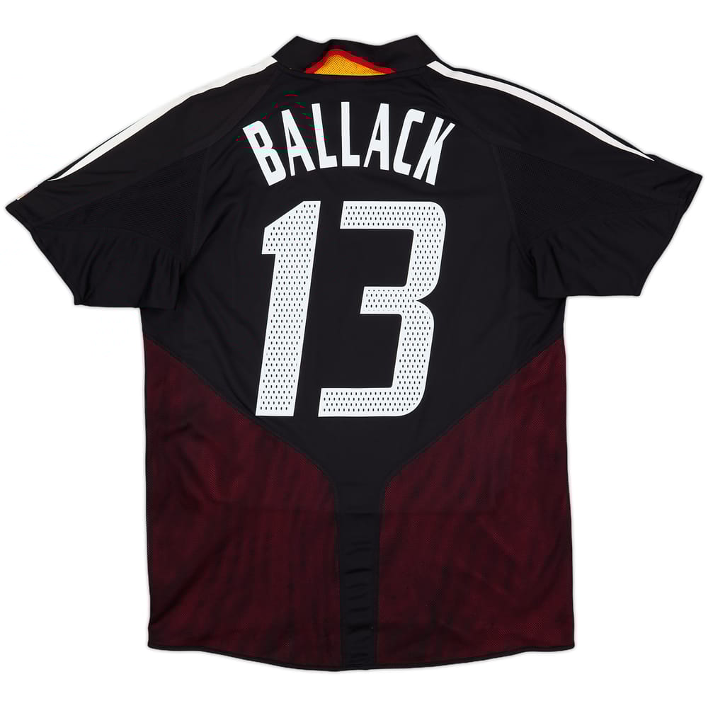 2004-06 Germany Away Shirt Ballack #13 - 8/10 - (M)