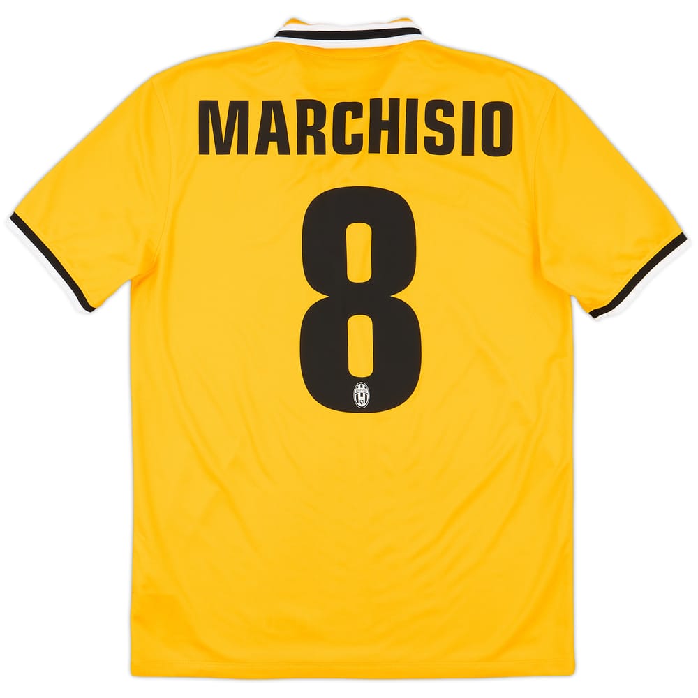 2013-14 Juventus Away Shirt Marchisio #8 - 8/10 - (M)