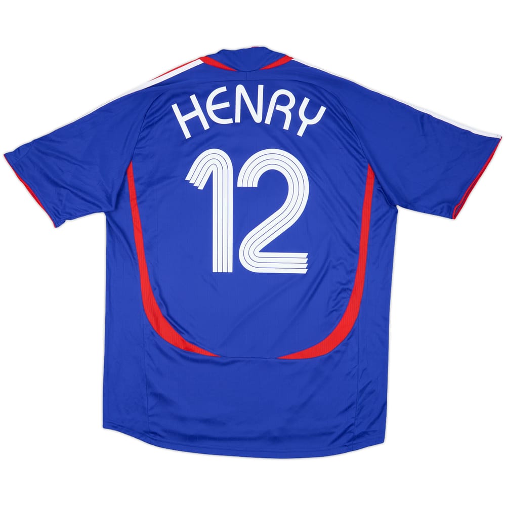 2006-07 France Home Shirt Henry #12 - 10/10 - (XL)
