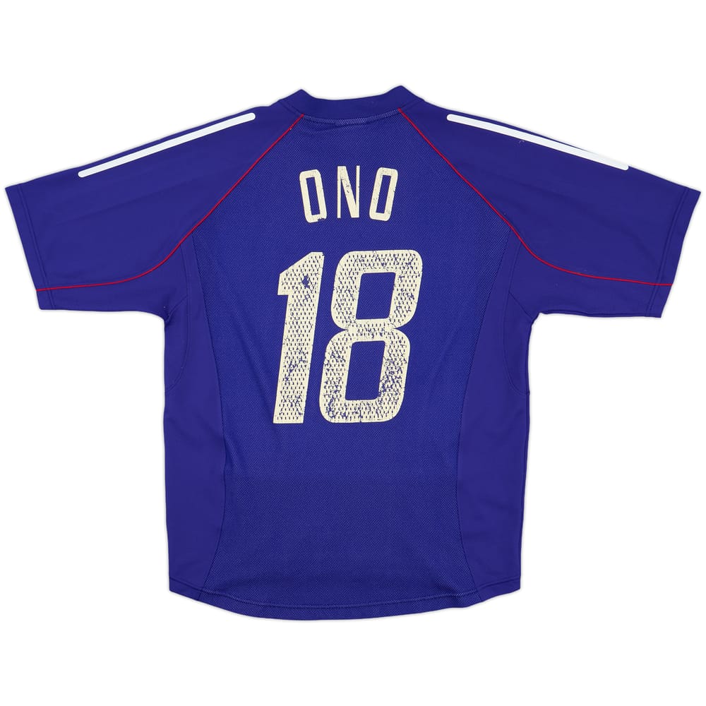 2002-04 Japan Home Shirt Ono #18 - 4/10 - (L)