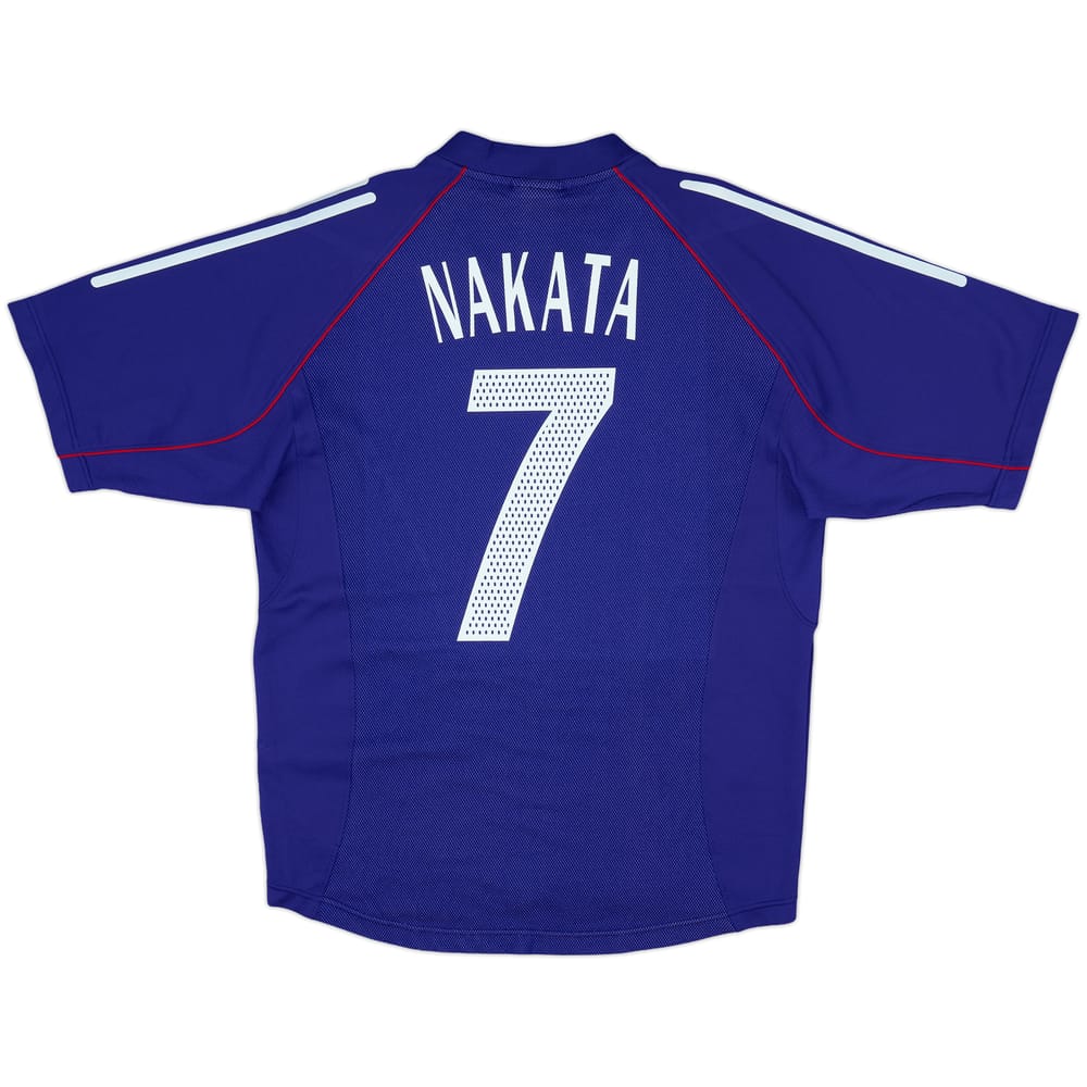 2002-04 Japan Home Shirt Nakata #7 - 9/10 - (M)