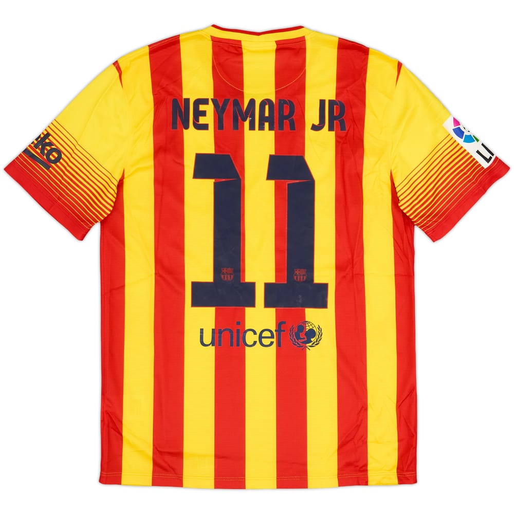 2013-15 Barcelona Away Shirt Neymar Jr #11 (M)