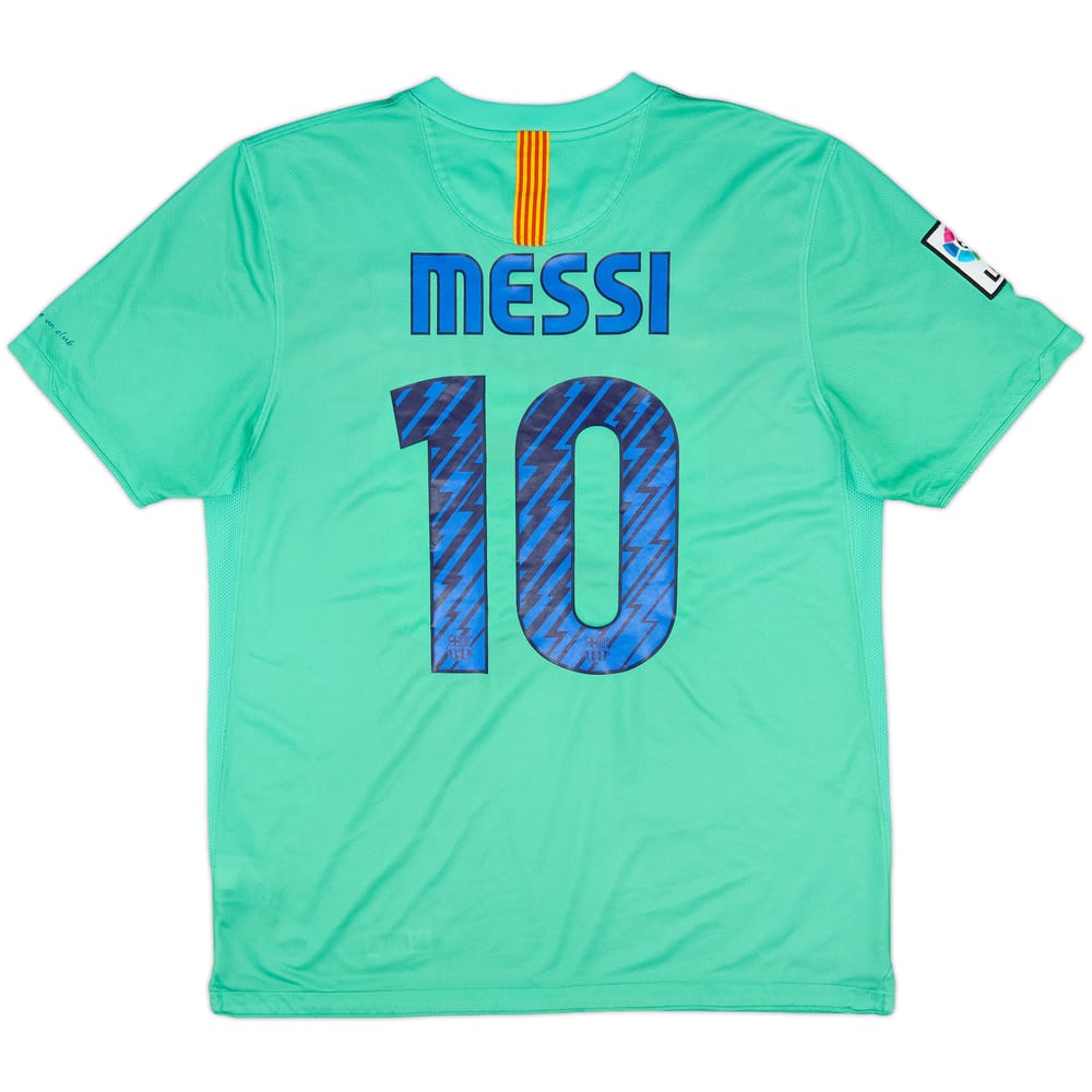 2010-11 Barcelona Away Shirt Messi #10 - 8/10 - (L)