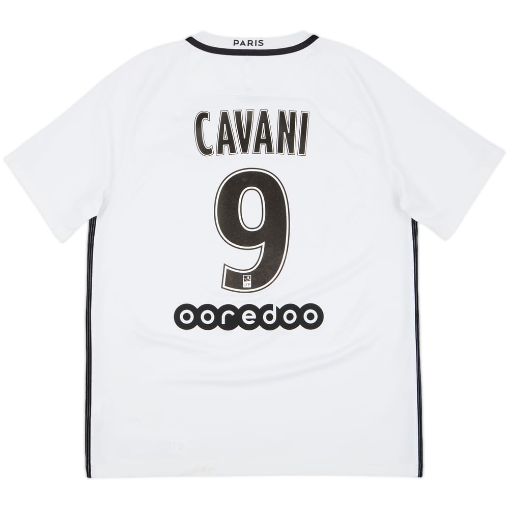 2016-17 Paris Saint-Germain Third Shirt Cavani #9 - 7/10 - (L)