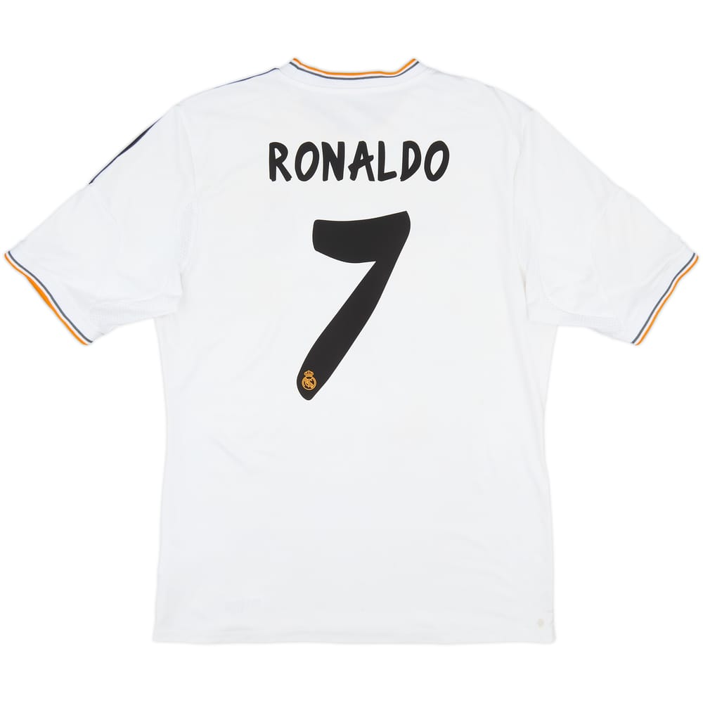2013-14 Real Madrid Home Shirt Ronaldo #7 - 6/10 - (L)