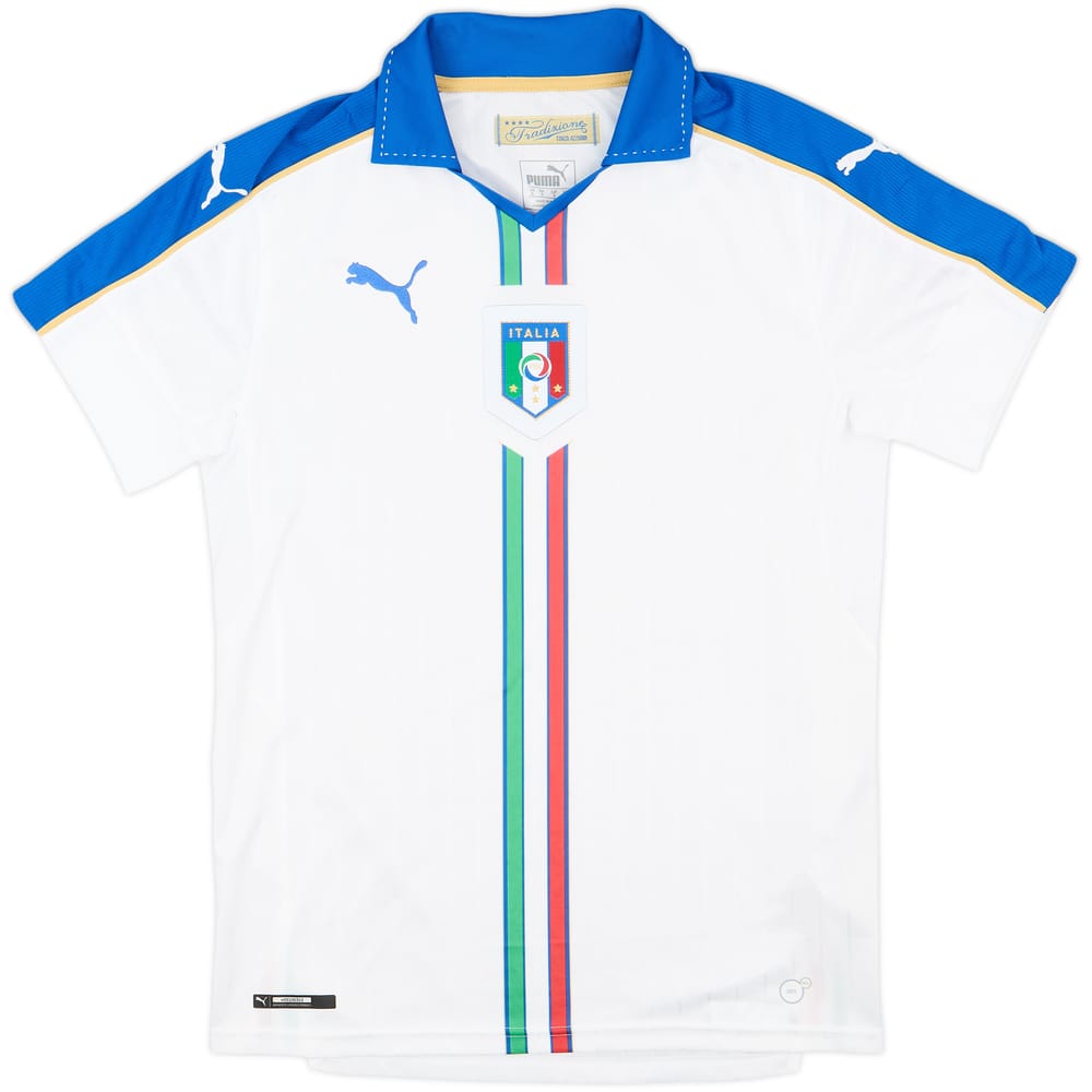 2016-17 Italy Away Shirt - 10/10 - (S)