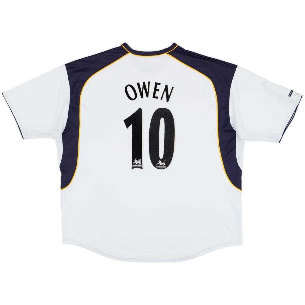 2001-03 Liverpool Away Shirt Owen #10 - 6/10 - (XXL)