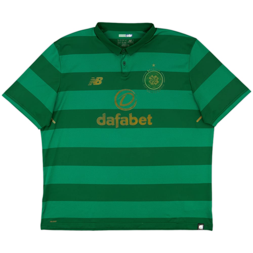 2017-18 Celtic 'Lisbon Lions 50th Anniversary' Away Shirt - 5/10 - (XL)