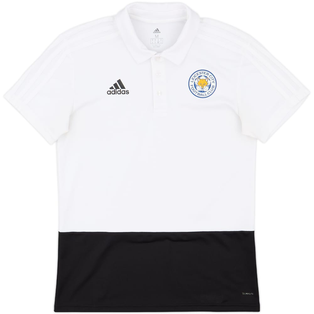 2017-18 Leicester City adidas Polo Shirt - 9/10 - (M)