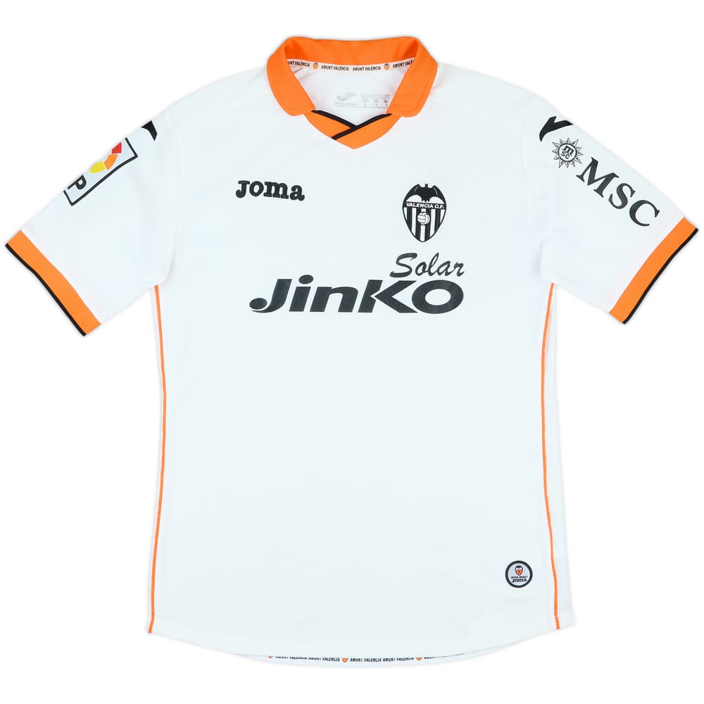 2013-14 Valencia Home Shirt - 9/10 - (S)