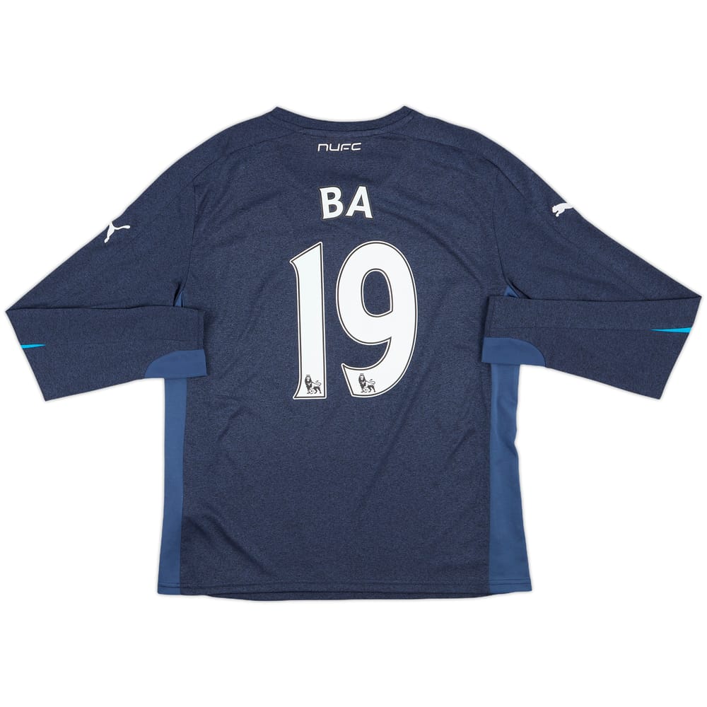 2013-14 Newcastle Away L/S Shirt Ba #19 - 9/10 - (M)