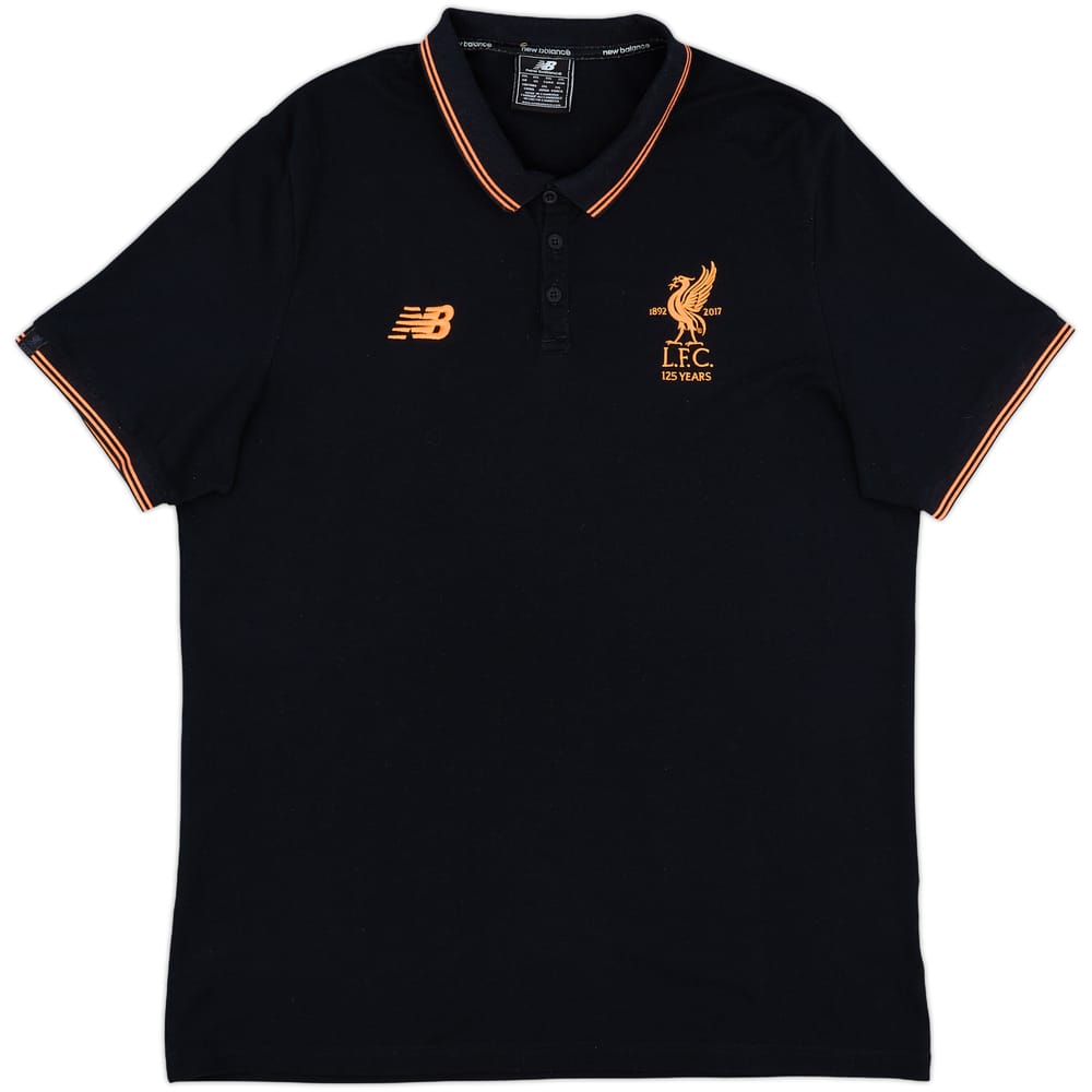 2017-18 Liverpool New Balance Polo Shirt - 8/10 - (XXL)