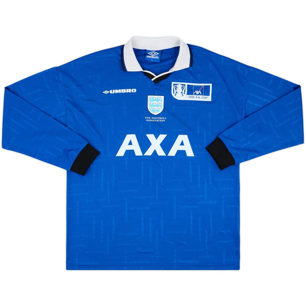 1998-00 FA Cup AXA Roadshow Match Issue L/S Shirt #14