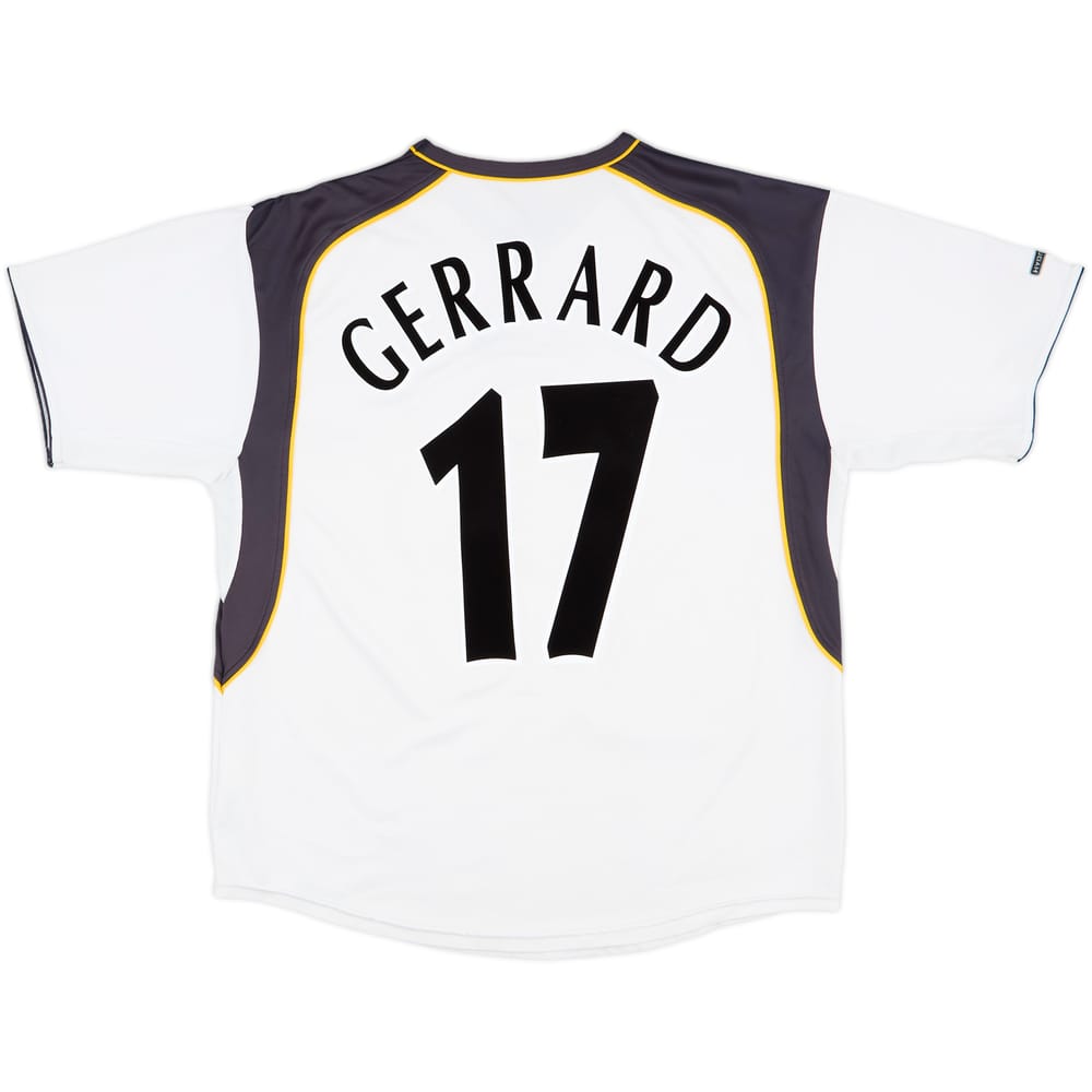 2001-03 Liverpool Away Shirt Gerrard #17 - 6/10 - (L)